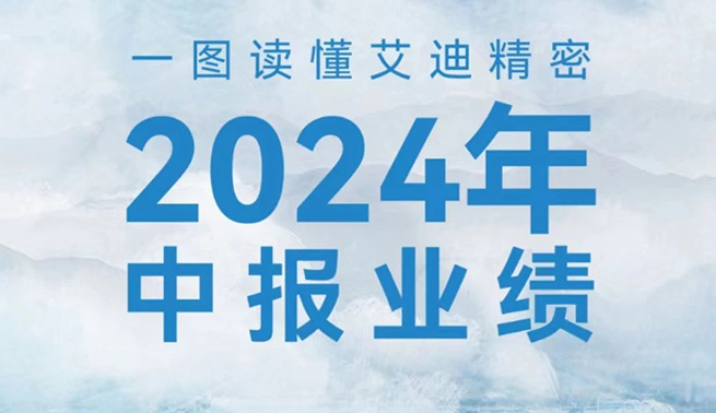 稳健增长！一图读懂艾迪精密2024年中报业绩